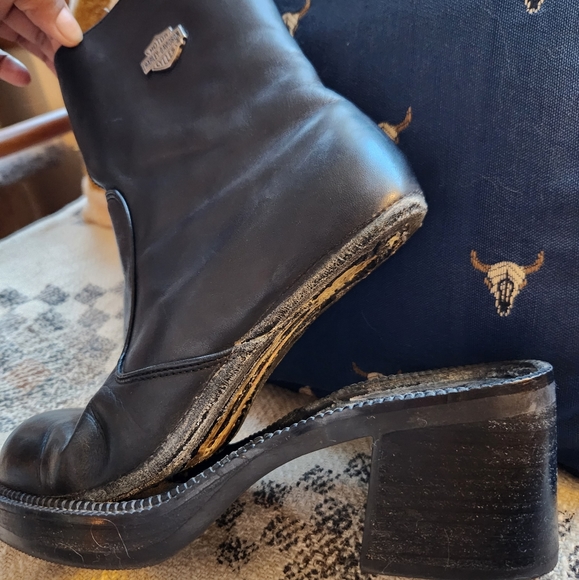 Harley Davidson Y2K chunky boots - Picture 3 of 8
